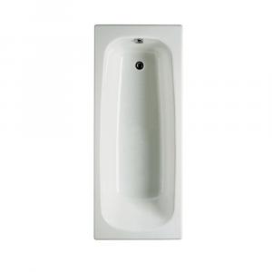 Комплект ванна чугунная Roca Continental 120х70 с системой слив-перелив и ножками 211506001-Set