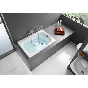 Комплект ванна стальная Roca Contesa 105x70 с системой слив-перелив и ножками 213100001-Set
