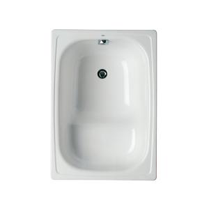 Комплект ванна стальная Roca Contesa 105x70 с системой слив-перелив и ножками 213100001-Set