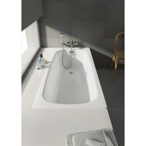 Комплект ванна стальная Roca Contesa 140x70 с системой слив-перелив и ножками 23616000O-Set