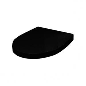 Крышка для унитаза Roca Victoria Nord Soft Close Black Edition, петли хром ZRU9302627
